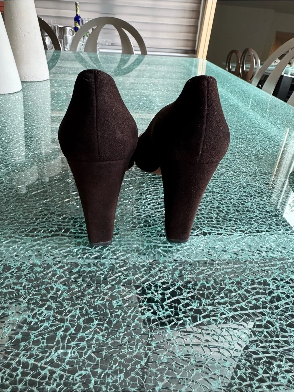 Chanel‎ Women's Brown Suede Pumps 39